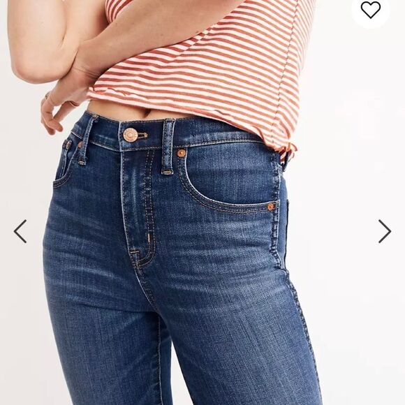 Madewell jeans 10” high rise skinny size 26 in Danny wash: tencel edition - Picture 4 of 10